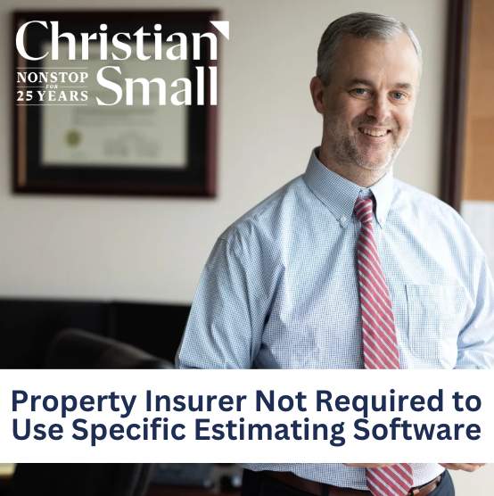 Pennsylvania Court Holds Property Insurer Not Obligated to Use Specific Estimating Software